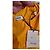 Sandro Ärmelloses Maxikleid in Orange - Ansicht 3