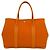 Hermès Borsa Hermes Garden Party MM in Orange Arancione - vista 3