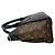 Borsa Louis Vuitton On My Side PM Monogram Marrone Nero - vista 5