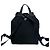 Prada Triangle Logo Hardware Nylon Leather Backpack Black - view 3