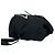 Prada Triangle Logo Hardware Nylon Leather Backpack Black - view 6