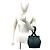 Mini Tote Bag Loewe Vintage Anagram Logo Verde - vista 3