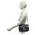 Céline Celine Vintage Schultertasche aus Leder in Schwarz - Ansicht 2