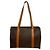 Céline Borsa Tote CELINE Vintage Macadam Blazon Pattern Triomphe in pelle Marrone - vista 3