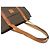 Céline Borsa Tote CELINE Vintage Macadam Blazon Pattern Triomphe in pelle Marrone - vista 4