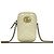 Borsa a tracolla mini/pouch Gucci GG Marmont in pelle con logo e catena Bianco