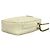 Borsa a tracolla mini/pouch Gucci GG Marmont in pelle con logo e catena Bianco - vista 7