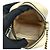 Borsa a tracolla mini/pouch Gucci GG Marmont in pelle con logo e catena Bianco - vista 8