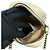Borsa a tracolla mini/pouch Gucci GG Marmont in pelle con logo e catena Bianco - vista 9