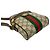 Borsa a tracolla/Pouch in pelle GUCCI Ophidia Sherry Line Marrone Rosso Verde - vista 7