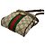 Borsa a tracolla/Pouch in pelle GUCCI Ophidia Sherry Line Marrone Rosso Verde - vista 8