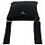 Borsa a tracolla in nylon con logo triangolare Prada Nero - vista 4