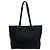 Borsa Tote in pelle con logo impresso Prada Nero