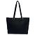 Borsa Tote in pelle con logo impresso Prada Nero - vista 3