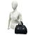Borsa Chanel Chocolate Bar Caviar Nero - vista 2