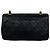 Timeless Borsa a tracolla Chanel in pelle d'agnello matelassé nera Nero - vista 2