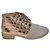 Stuart Weitzman Stivaletti Camoscio e Pelle Metallizzata Cognac Taupe
