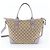 Borsa Gucci GG Canvas Heartbit 269957 Beige Porpora - vista 4