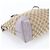 Borsa Gucci GG Canvas Heartbit 269957 Beige Porpora - vista 6