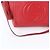 Borsa a tracolla in pelle Gucci Soho Tassel Rosso - vista 2