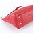 Borsa a tracolla in pelle Gucci Soho Tassel Rosso - vista 6
