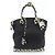 Borsa Tote Louis Vuitton x Yayoi Kusama Dot Infinity Lockit MM Nero Giallo