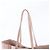 Autre Marque Saint Laurent Leder-Tote-Bag mit Beutel Pink - Ansicht 2