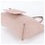 Autre Marque Saint Laurent Leder-Tote-Bag mit Beutel Pink - Ansicht 4
