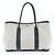 Hermès Hermes Garden Party PM Leder Tote Bag Schwarz Beige - Ansicht 3