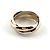 Anello Cartier Trinity in oro 18K rosa bianco e giallo - vista 4