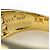 Van Cleef & Arpels Ringband aus 18K Gelbgold mit Diamanten - Ansicht 7