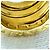 Bulgari Pendente Bvlgari B.zero1 in oro giallo - vista 4