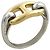 Hermès Hermes HERMES Ring Chaine d'Ancre Silber Golden