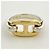 Hermès Hermes HERMES Ring Chaine d'Ancre Silber Golden - Ansicht 2