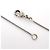 Collana Chanel Argento con logo Coco Mark - vista 3