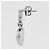 Orecchini Gucci Interlocking G Heart Swing Argento - vista 2