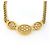 Collana a doppio filo placcata oro Christian Dior D'oro - vista 2