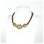 Collana a doppio filo placcata oro Christian Dior D'oro - vista 4