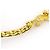 Collana girocollo Christian Dior placcata oro con strass D'oro - vista 4
