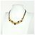 Collana girocollo Christian Dior placcata oro con strass D'oro - vista 6