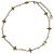 Collana in perle sintetiche e oro Louis Vuitton Louisa GP D'oro