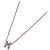 Hermès Colar Hermes Mini Pop H Rosa