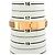 Hermès Bracciale Smaltato Hermes HERMES Clic H Marrone D'oro - vista 4
