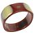 Bangles Chanel in plastica marrone