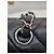 Chanel Serie di borse a tracolla Medium Silver in pelle caviar classica Nero - vista 20