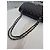 Chanel Serie di borse a tracolla Medium Silver in pelle caviar classica Nero - vista 21
