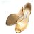 Jimmy Choo Mustard D'Orsay Open Toe Schuhe Gelb - Ansicht 3
