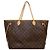 Louis Vuitton Monogram Neverfull GM Schultertasche Braun