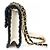 Chanel Mini Schultertasche mit Klappe in Weiß - Ansicht 2