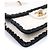 Chanel Mini Schultertasche mit Klappe in Weiß - Ansicht 5